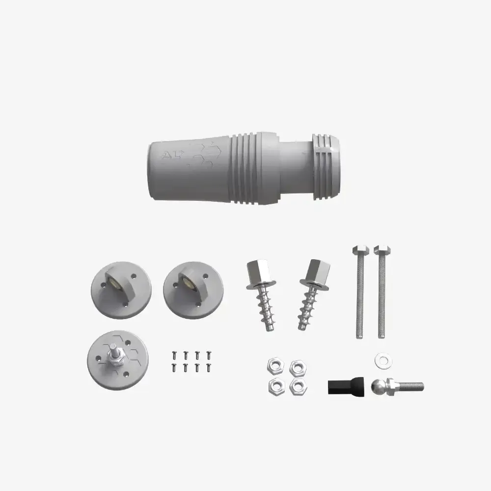[DLL+PF11] DELTA L+ con kit de fijación para soporte macizo | Seguimiento de fisuras