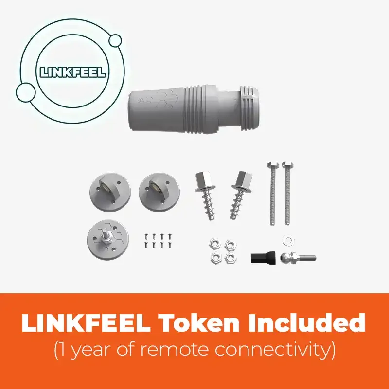 [DLL+FULL] DELTA L+ con kit de fijación para soporte macizo y token LINKFEEL