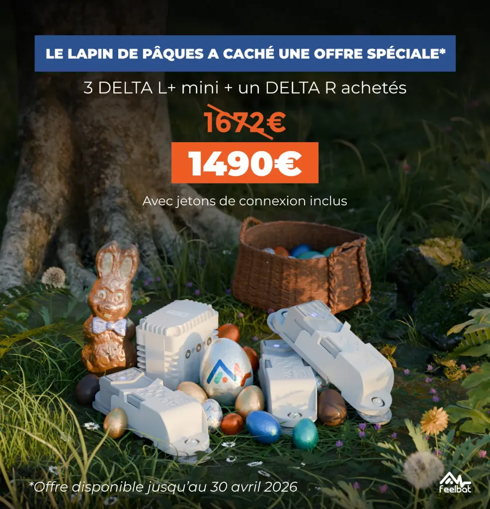 Offre Pâques 2026 - 3 DELTA L+ mini + 1 DELTA R avec jetons de connexion inclus
