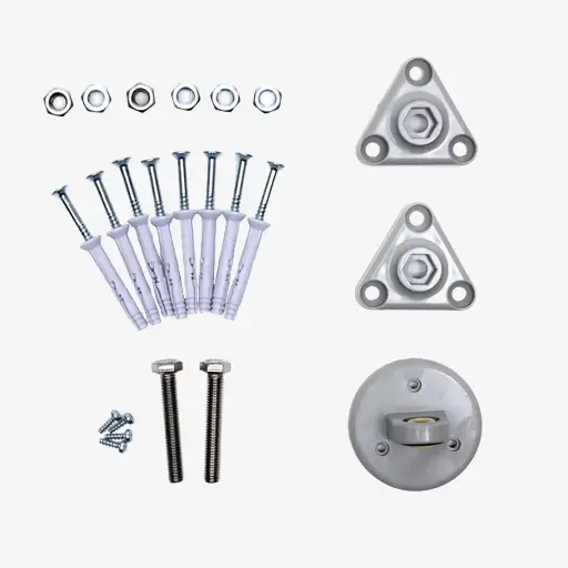 Pack fixation 2 :  Mesure en ouverture sur support creux
