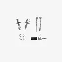 Pack de fijación DELTA L+ – Soporte macizo