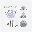 Pack Fixation DELTA L+ - Support creux
