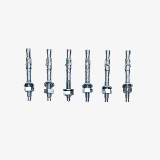 [GO45] 6 x Pernos zincados M6 x 65 mm