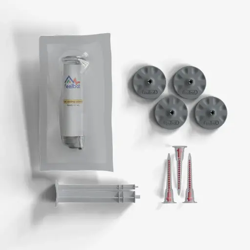 [PFMIN01] Pack di fissaggio DELTA L+ Mini ‖ Monitoraggio delle fessure